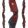 AKTION | C.V. EDITION by SPIDERBOWS Condor - Karmesin - 64 Zoll - 35 lbs - Rechtshand - CVX - Take Down Recurvebogen
