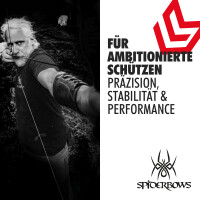 C.V. EDITION by SPIDERBOWS Phoenix - Ash - 64 Zoll - 30-50 lbs - Take Down Recurvebogen | Linkshand